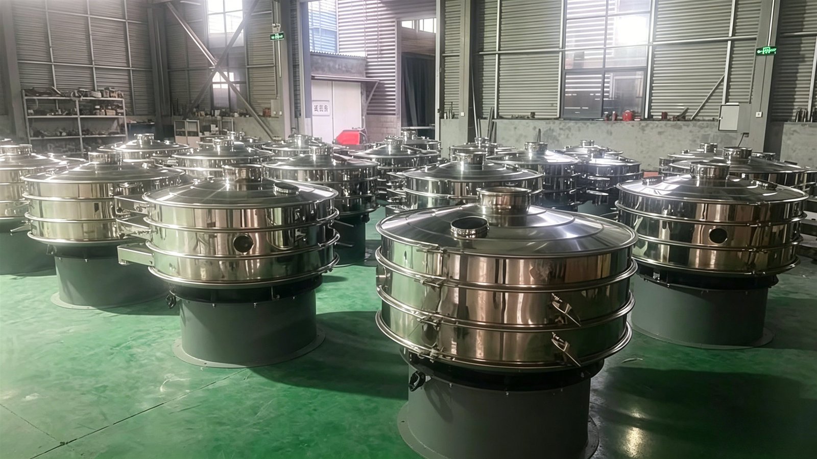 Round vibro sifter