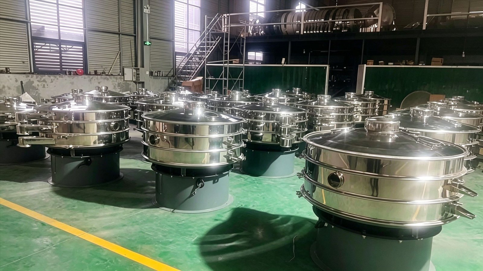 round vibrating sieve machine (2)