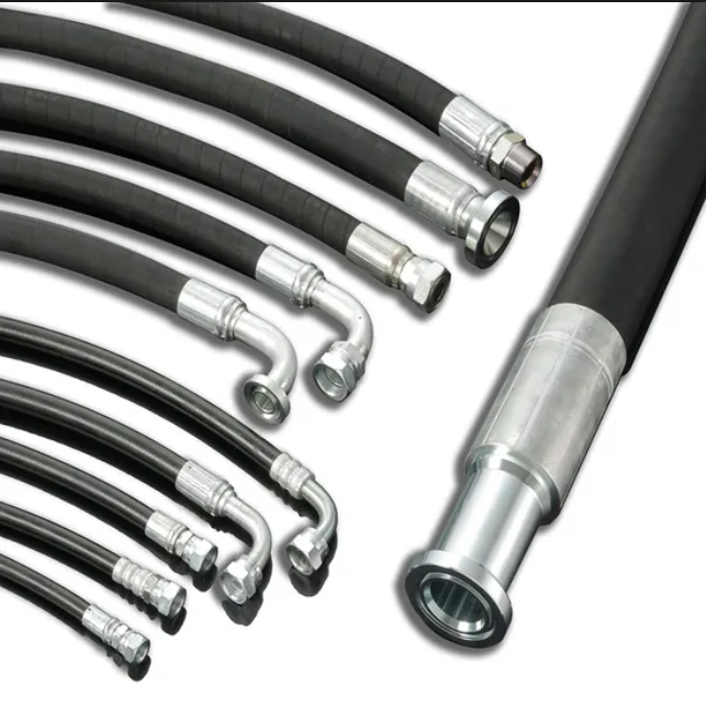 Hydraulic hose with fittings Hydraulic hose with fittings